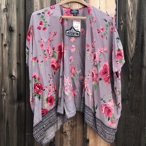 Floral Kimono